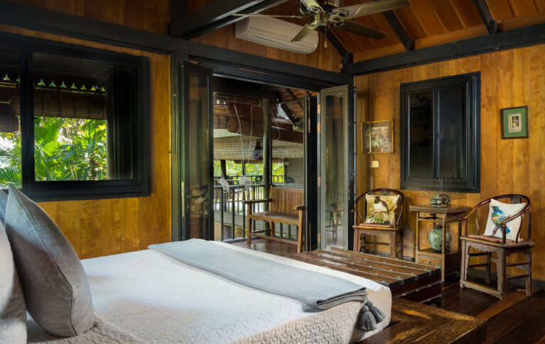 interior photography of a private villa in cambodia