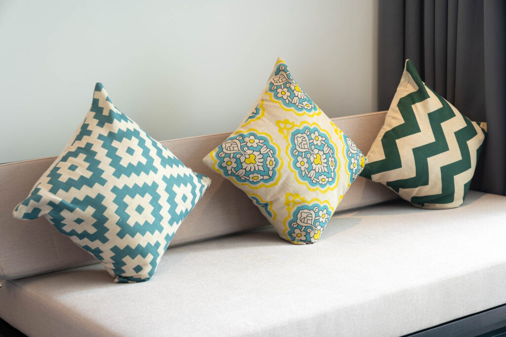 detail photography in a hotel suite