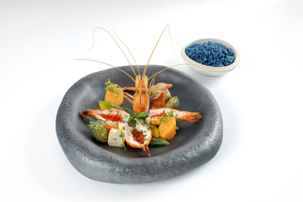 menu food photography Cambodia plated dish on white background clean presentation