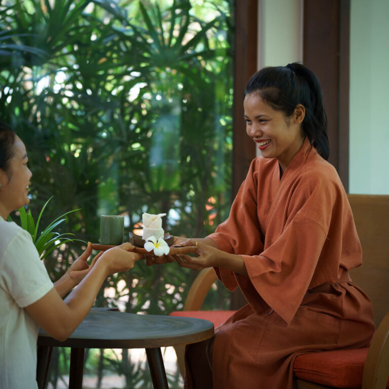 spa lifestyle photography Cambodia model wellness experience luxury hotel