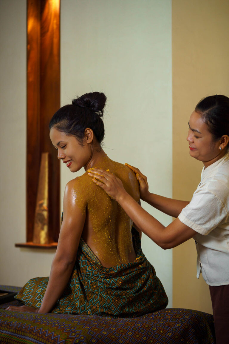 spa lifestyle photography Cambodia model wellness experience luxury hotel