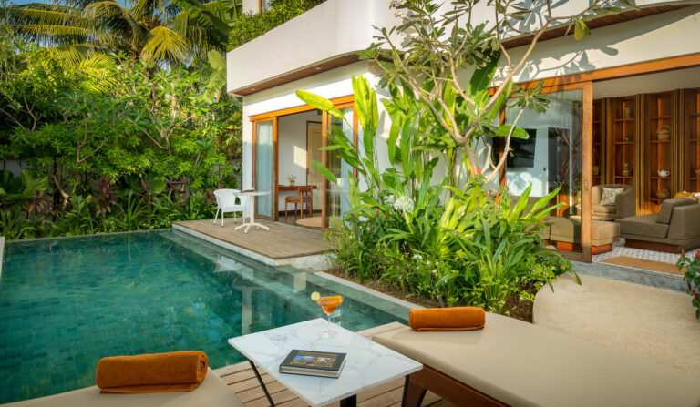 Private Pool villa photographed by Exposure Photography