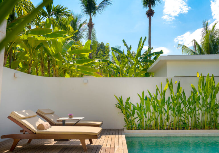 Private Pool villa photographed by Exposure Photography