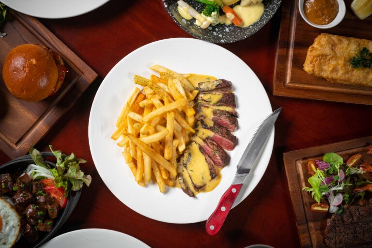 flat lay food photography