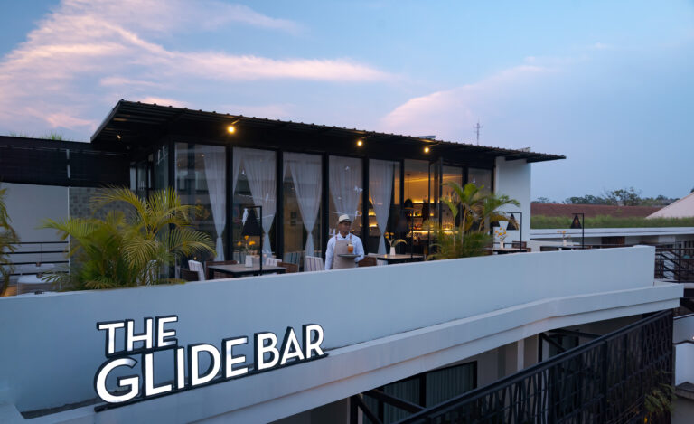 Hotel bar exterior at Aviary Boutique Hotel Siem Reap