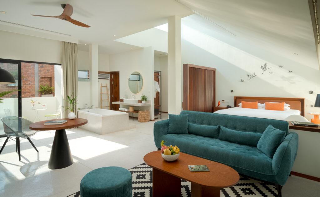 New hotel suite photography Aviary Boutique Hotel Siem Reap