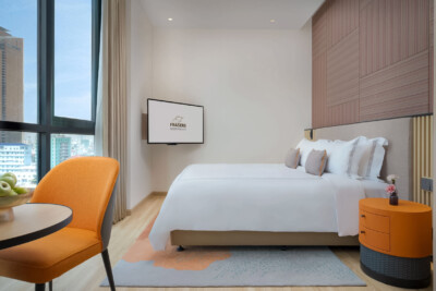 Luxury hotel room photography at Capri by Fraser, Phnom Penh, Cambodia