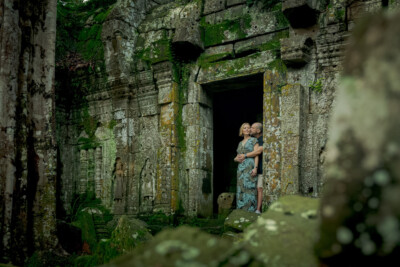 Couples Photoshoot at Ta Nei Temple, Siem Reap, Cambodia
