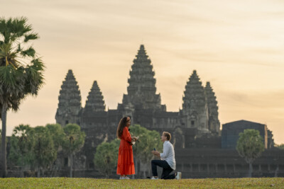 Proposal Photography at Angkor Wat