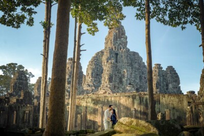 Family Photoshoot at Bayon Temple, Siem Reap