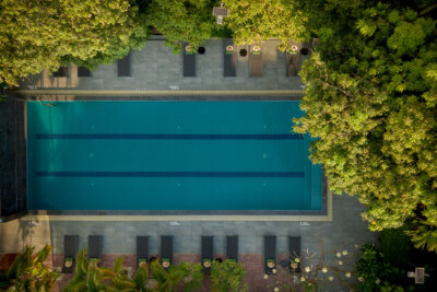 drone photography for a hotel photography project in siem reap