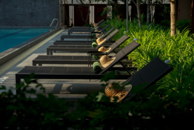 pool photography at a hotel in siem reap